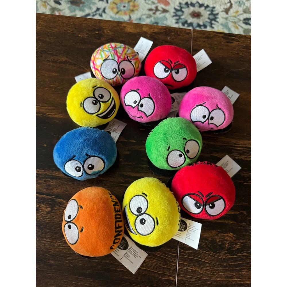 Diane Alber A Little Spot of Emotion Plush Set 10pc Social Emotional Learning